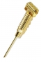 Dermal Acupresssure Roller, Gold color, 12 cm, 1 pc