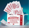 Salviettine con alcool monouso in confezionate singolarmente, 30x62mm, 100 pz/conf. 