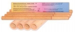 German Body Candles with added herbs, 4 pcs/box