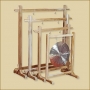Gong rack teak, extra large, 1 pc