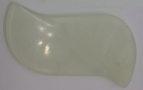 Gua Sha massage board, Jade, 98x42x4mm, 1 pc
