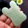 Gua Sha massage board, Jade, 73x51x4mm, 1 pc