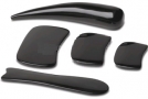 Gua Sha set, horn, 5 pcs