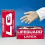 Lifeguard guates de latex sin empolvar, 100 pcs
