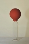 Ventosas de masaje de borosilicato con abertura y pera de succión