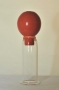 Ventosas de masaje de borosilicato con pera de succión y válvula