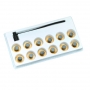 Plum Blossom hammer with 12 change heads, steril, Shenzhou