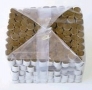 Pre-cut needle moxa rolls 1x1cm, China, 500 pcs