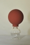 Ventosas  de borosilicato con abertura y pera de succión